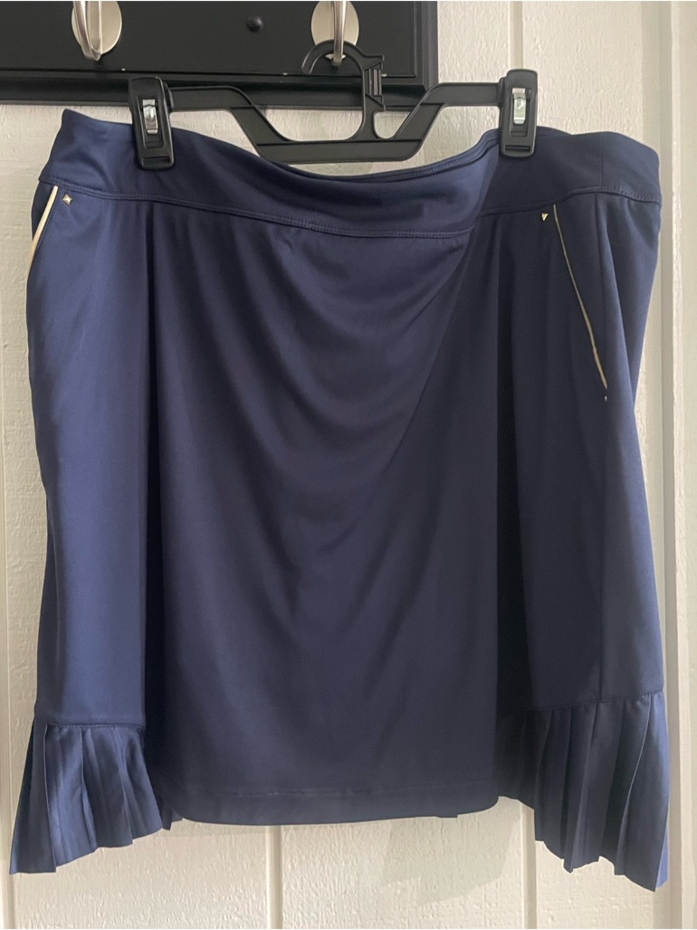 GREG NORMAN Goldie Knit Golf Skort Navy - XL